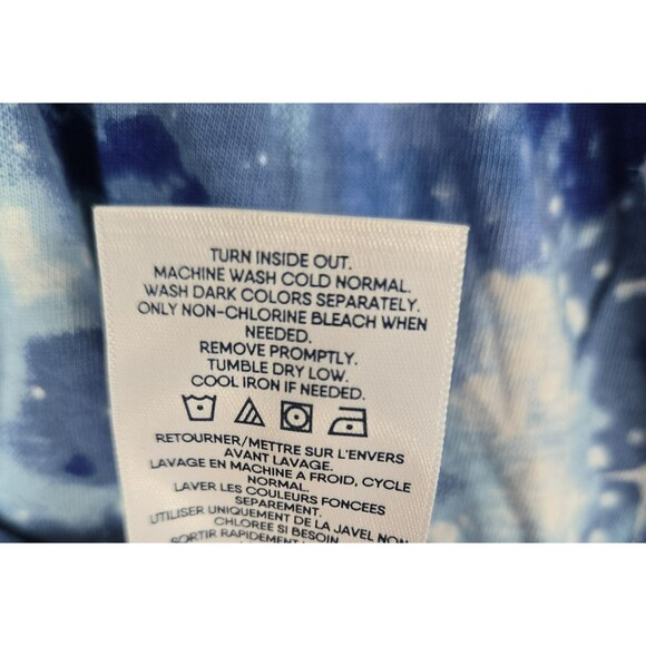 Land's End Girl's Size XL 14-16 Blue Cosmic Skort NWOT - Picture 6 of 6